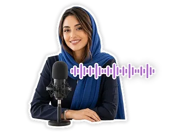 نمونه صدای خانم