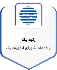 رتبه یک از خدمات شورای انفورماتیک
