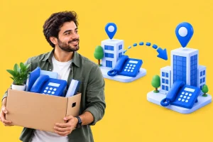 انتقال خط تلفن ثابت