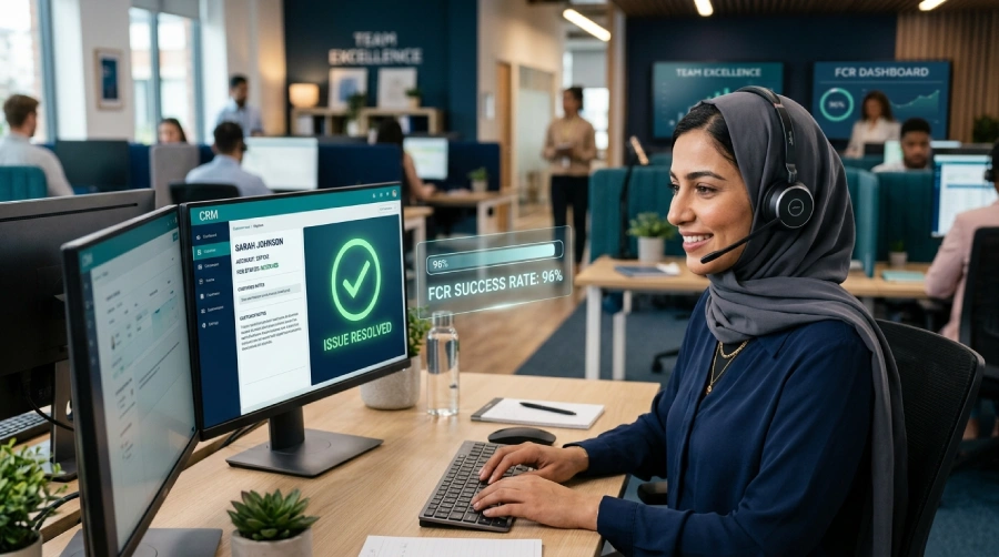 چگونه نرخ FCR را در مرکز تماس افزایش دهیم؟