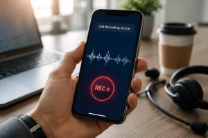 ضبط مکالمات تلفنی