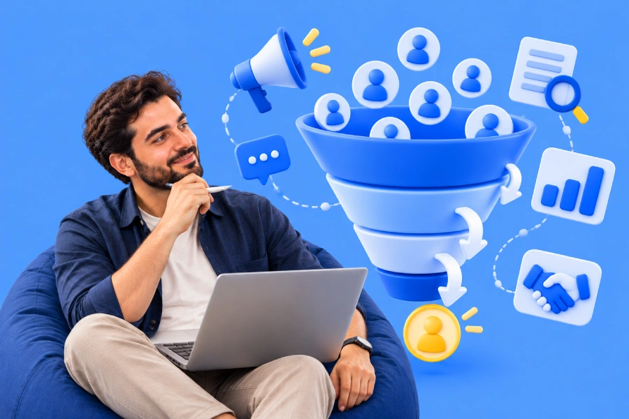 قیف فروش چیست؟